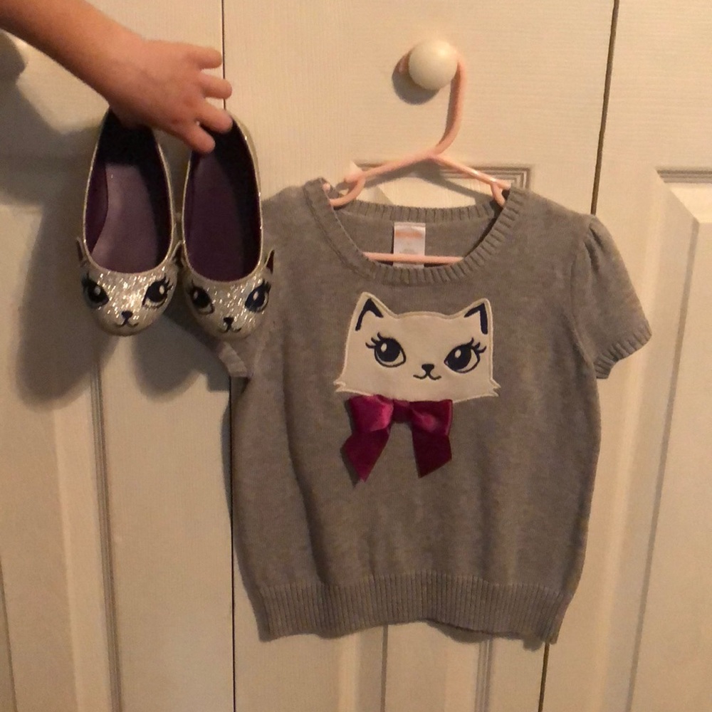 Sweater and matching shoes